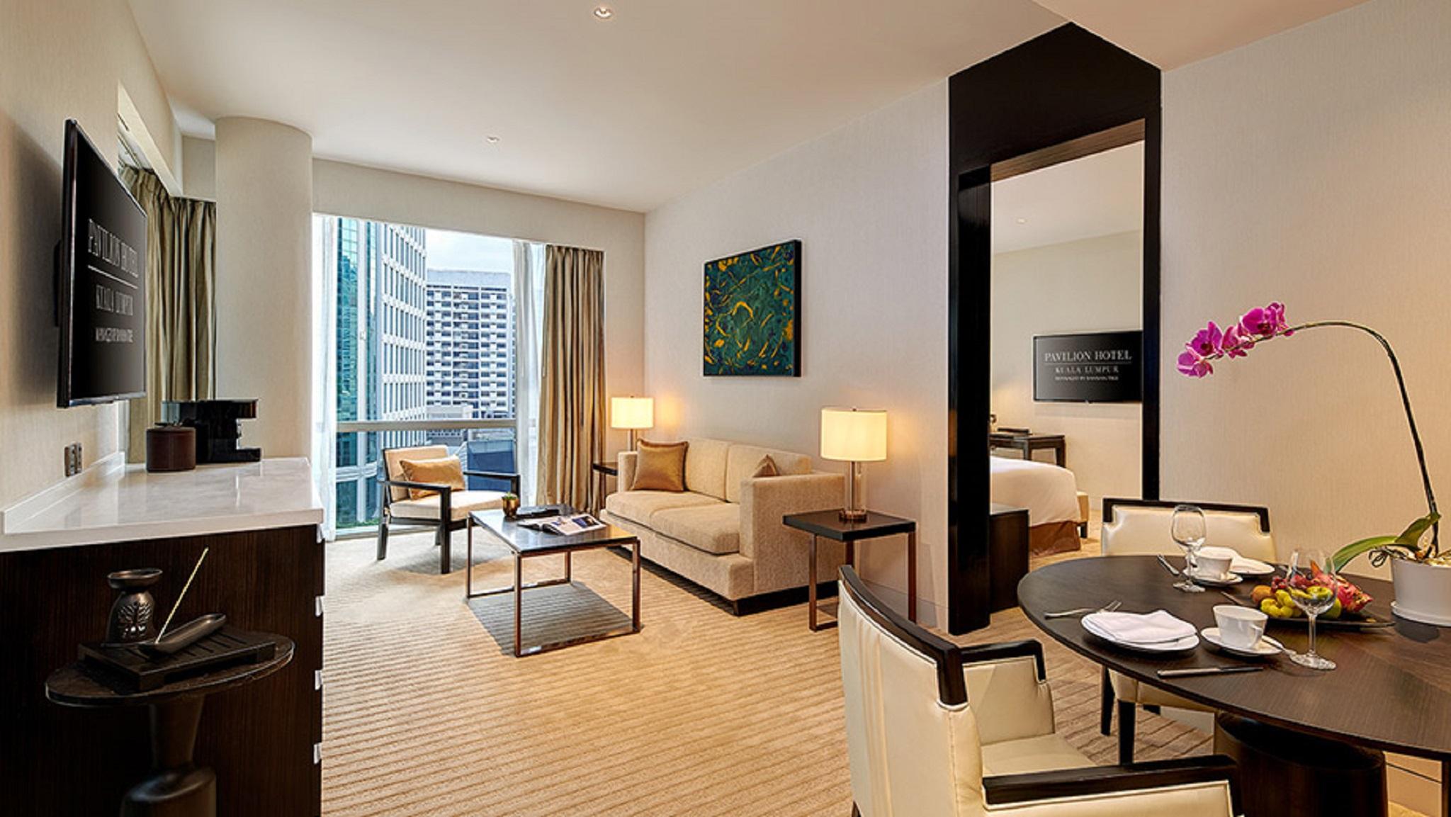 Pavilion Hotel Kuala Lumpur Managed By Banyan Tree Exterior foto A suite at the hotel